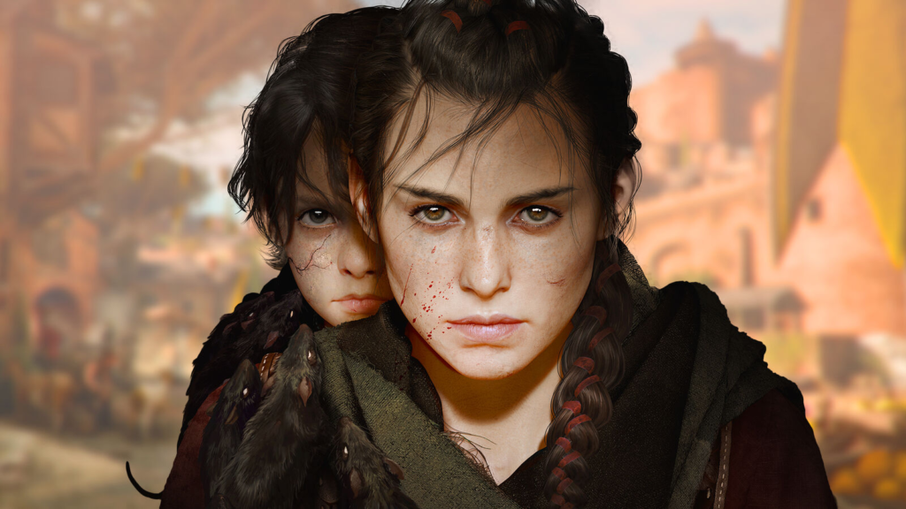 Amicia and Hugo, shadows of resilience and despair.
