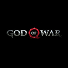 God of War logo on black background