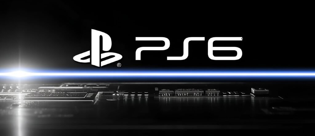 PS6 logo above console circuit board