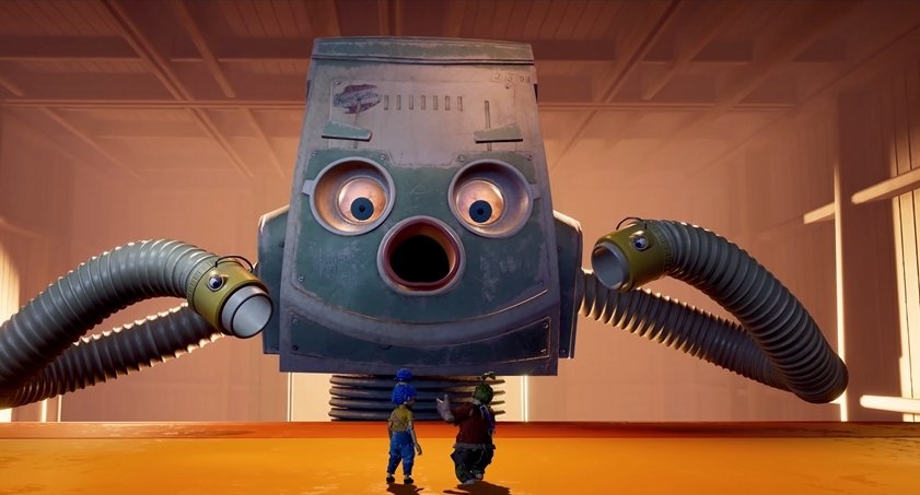 Cody and May face vacuum boss in It Takes Two